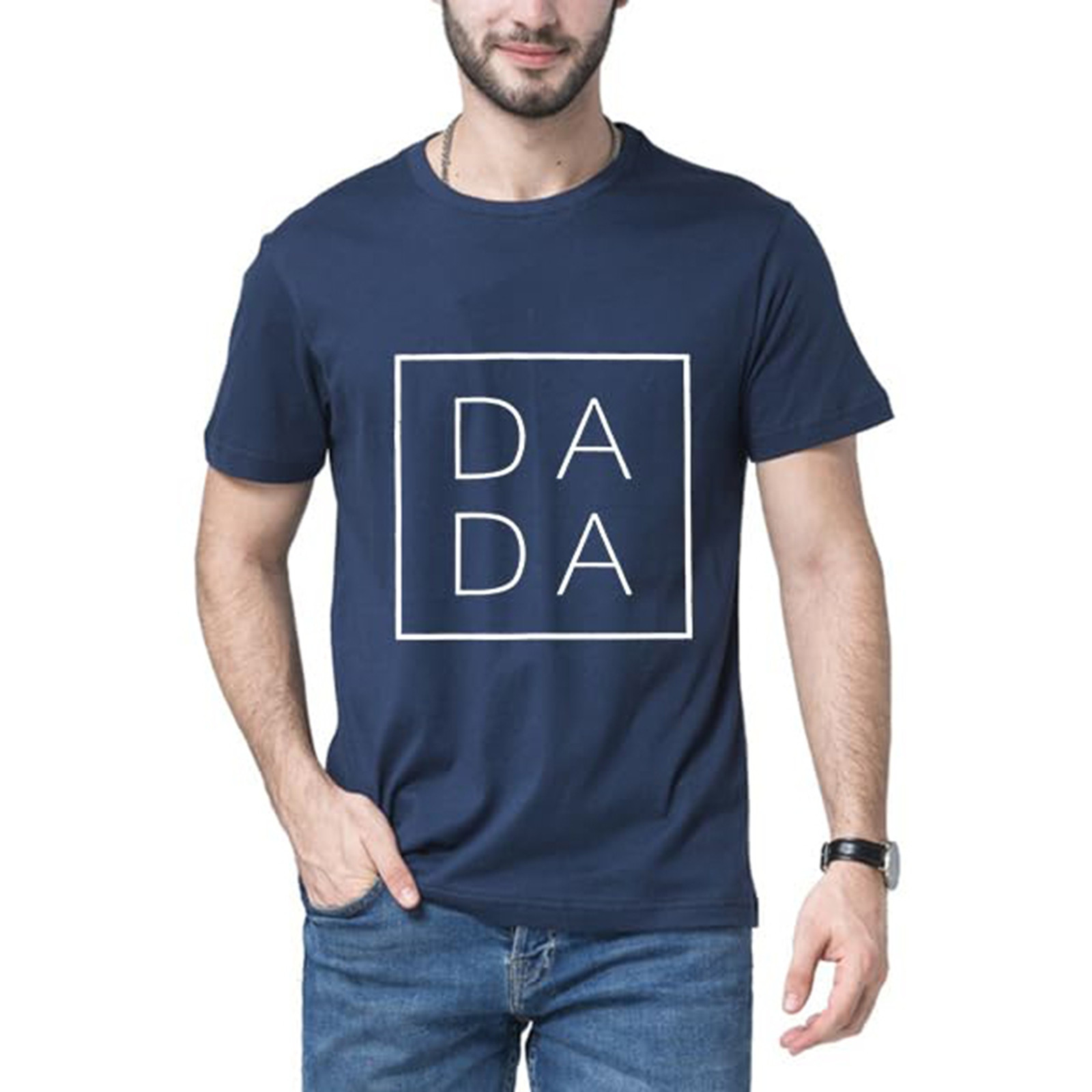thumbnail image 2 of Camiseta divertida con estampado gráfico para hombre: manga corta, estampado novedoso, mezcla de poliéster, suave y elástica, tallas S-XXXL para ropa informal., 2 of 5